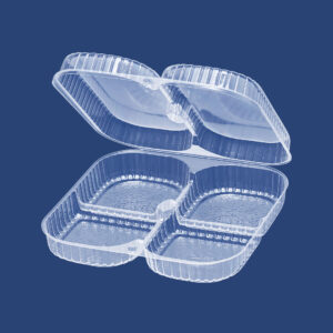 FOUR-SECTION CONTAINER (SQUARE SECTIONS) 1154