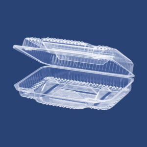 RECTANGULAR CONTAINER FOR FIVE ECLAIRS 1104