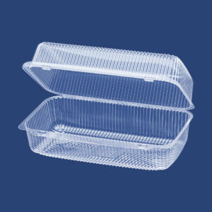 RECTANGULAR CLAMSHELL CONTAINER 1237 ECO
