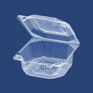 SQUARE CLAMSHELL CONTAINER 1401