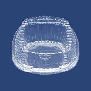 SQUARE CLAMSHELL CONTAINER 1631