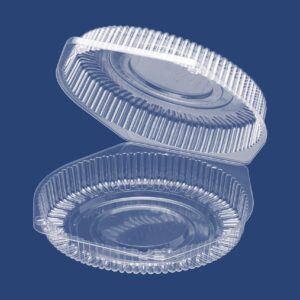 ROUND CLAMSHELL PIE PACKAGING 1928