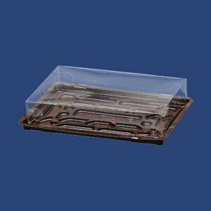 FOLDING RECTANGULAR CONTAINER 9521/9520